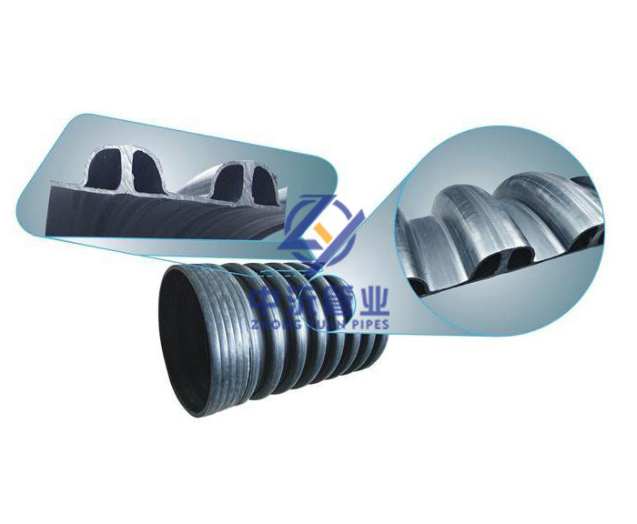  双肋增强聚乙烯螺旋波纹管 