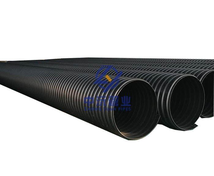 HDPE钢带增强螺旋缠绕管