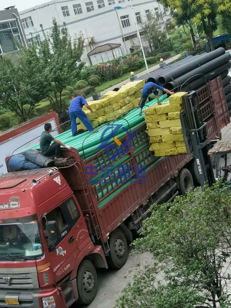 中空壁缠绕管厂家发往-宿迁